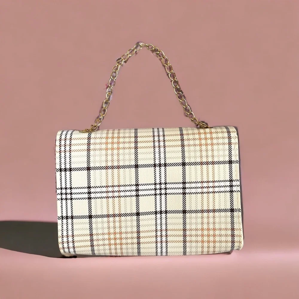 Plaid Crossbody Purse